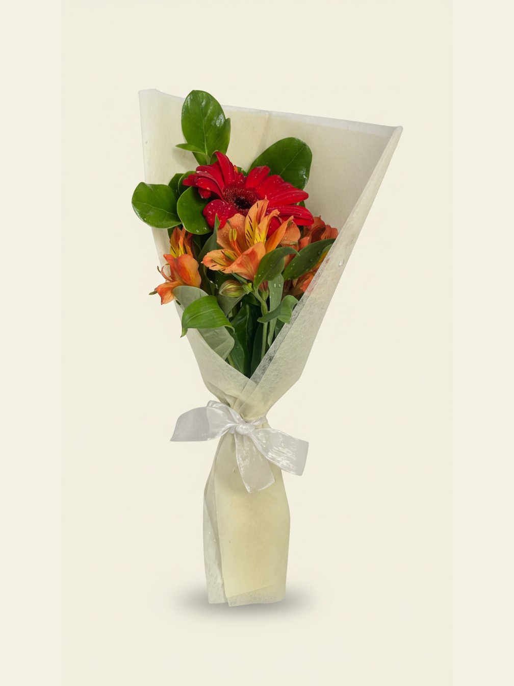Gerbera en ramo · CE-43 — Florería Mely Flor
